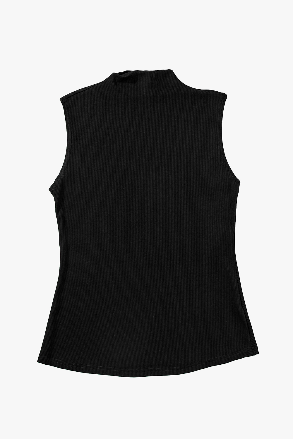 Solid Mock Neck Tank
