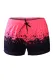 Rosy Floret Printed Women Swim Shorts