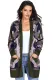 Attention Cotton Camo Pocketed Cardigan