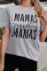 MAMAS Supporting Graphic Print Gray Tee
