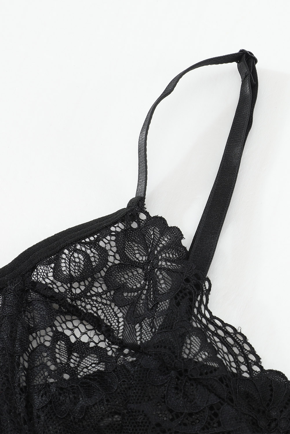 US$ 4.37 Drop-shipping Black Blossom Balcony&Thong for Women