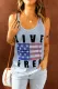 Gray LIVE FREE Graphic Tank Top