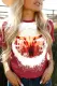 Fiery Red Animal Bleached T-shirt