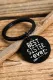 Black BEST SISTER ever Letters Print Keychain