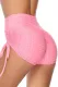 Pink Butt Lifting High Waist Yoga Shorts