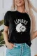 Black LEMONS Graphic Print Short Sleeve T Shirt