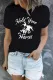 Black Cowboy Hold Your Horse Graphic Tee