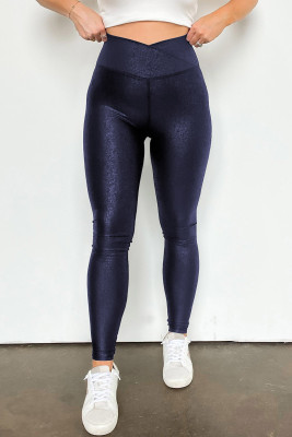 Dropship Butterfly & Denim Print Skinny Leggings; Stretchy High Waist  Lifting Yoga Leggings to Sell Online at a Lower Price