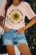 Pink Be Kind Be Brave Be True Be You Sunflower Shirt