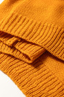 Multicolor Pompom Color Block Open Front Cardigan