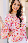 floral print blouse