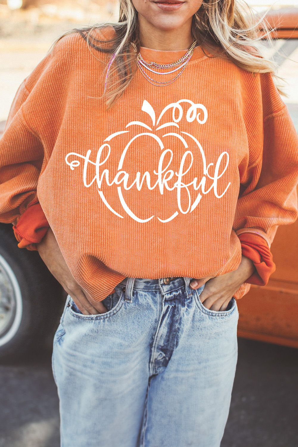 THANKFUL Graphic Sweatshirt