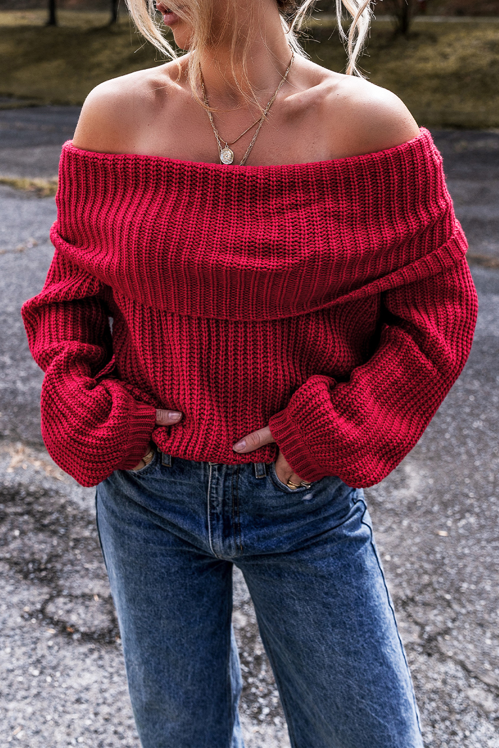 ALL BETS ARE OFF SWEATER TOP main image 0